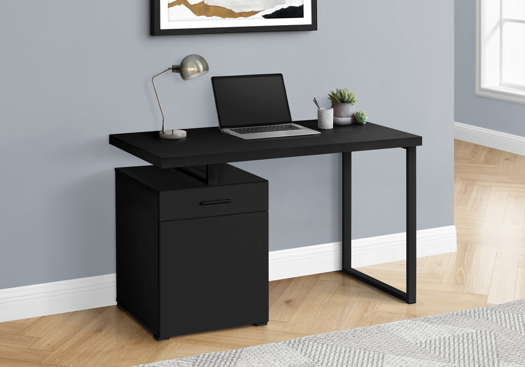 COMPUTER DESK - 48""L / BLACK LEFT OR RIGHT FACING