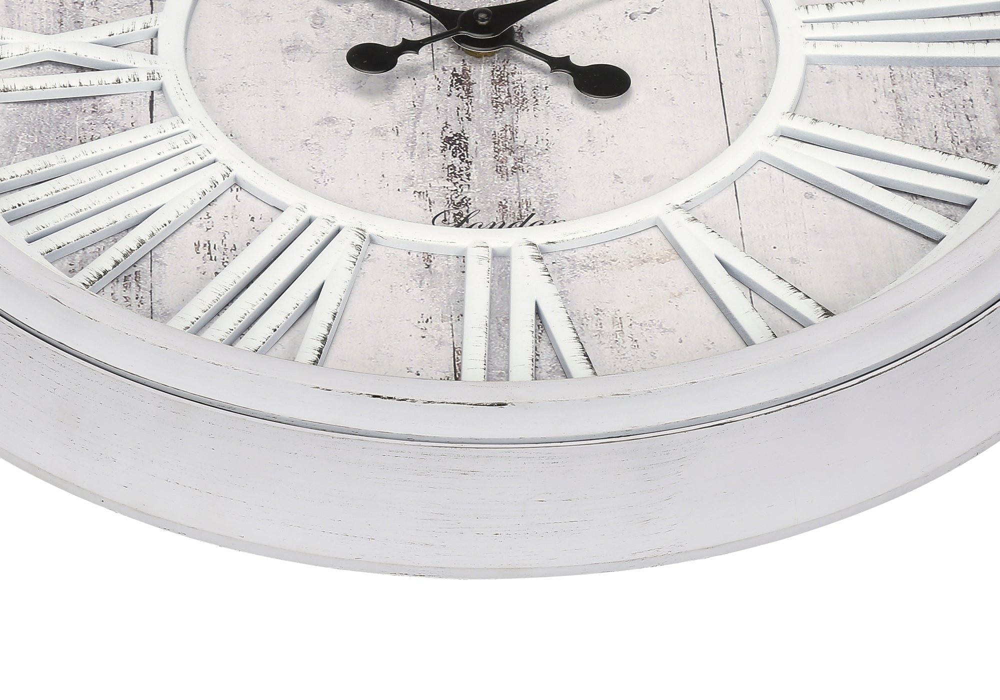 CLOCKS - 20""DIA / WALL CLOCK / GREY