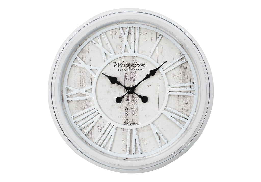 CLOCKS - 20""DIA / WALL CLOCK / GREY