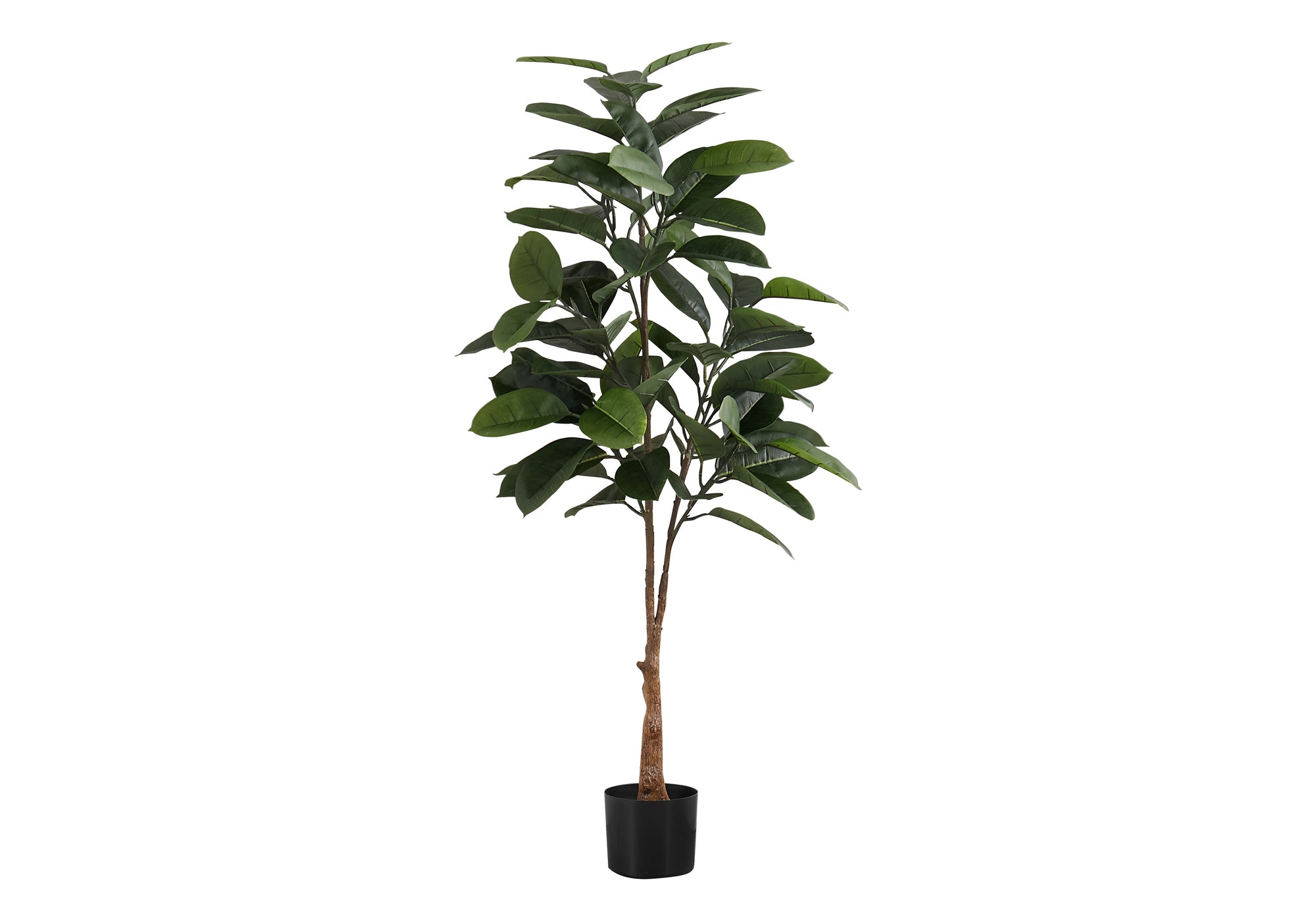 ARTIFICIAL PLANT - 52""H / INDOOR RUBBER TREE IN A 5"" POT