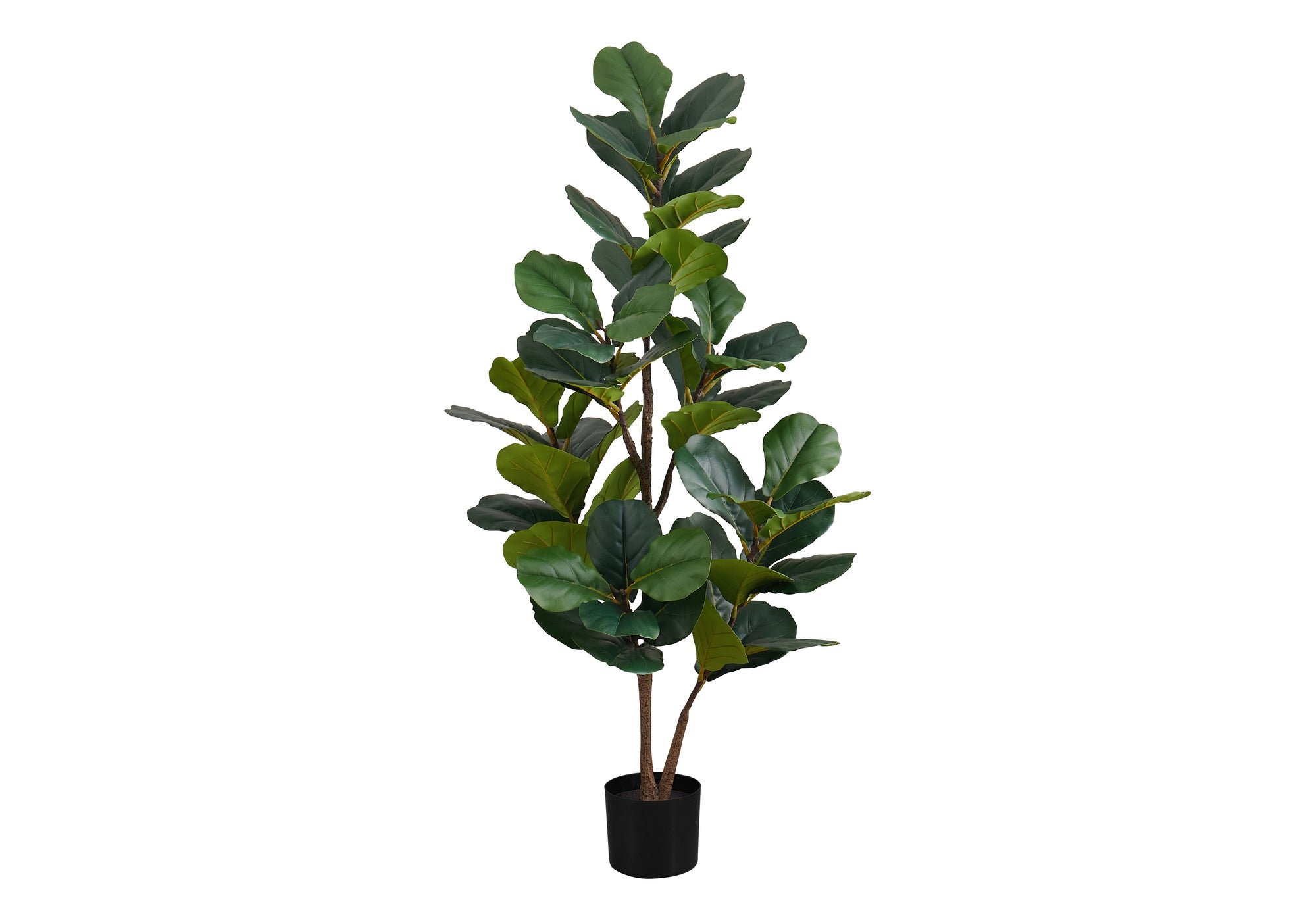 ARTIFICIAL PLANT - 49""H / INDOOR FIDDLE TREE IN A 5"" POT