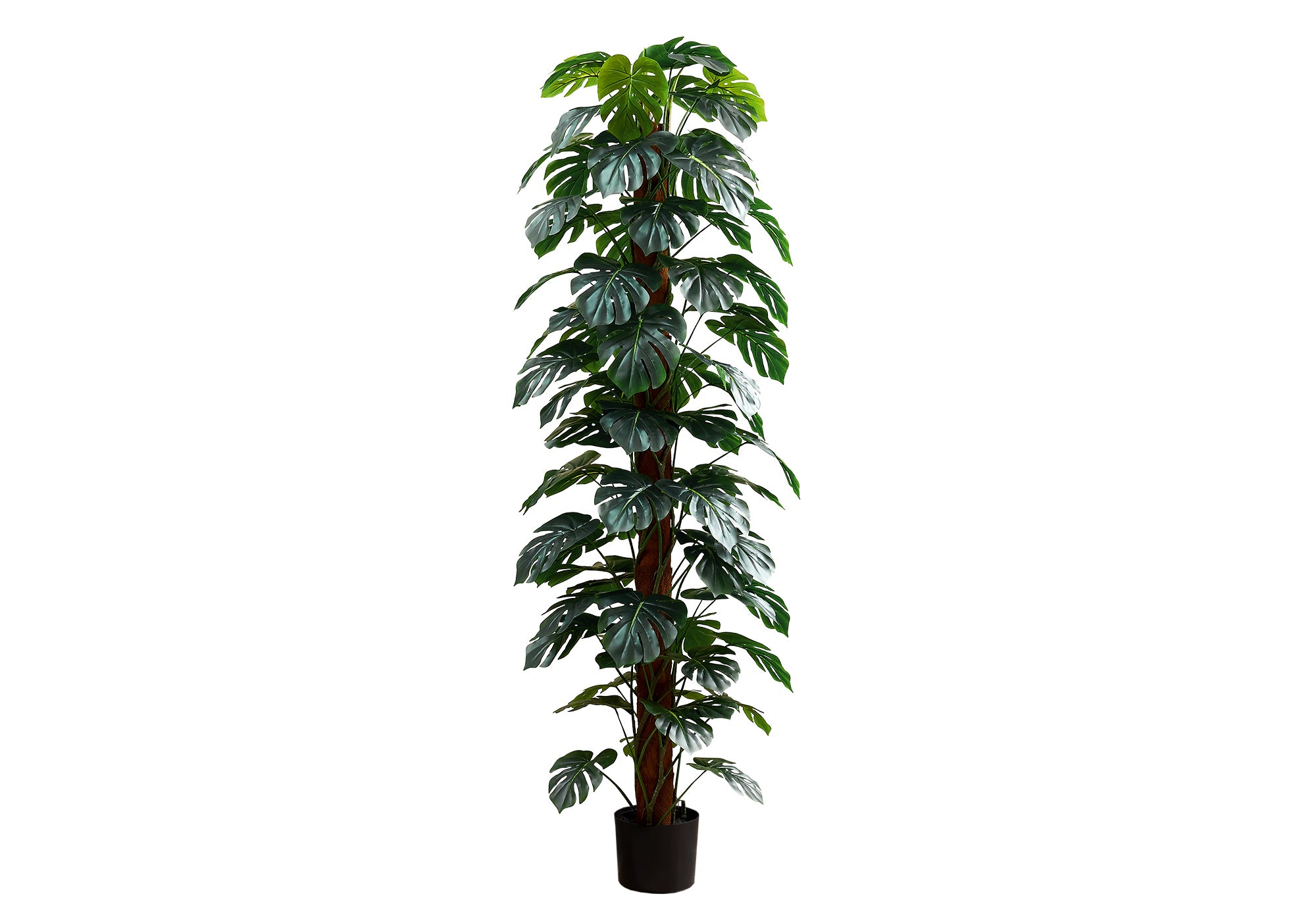 ARTIFICIAL PLANT - 83""H / INDOOR MONSTERA TREE / 8"" POT