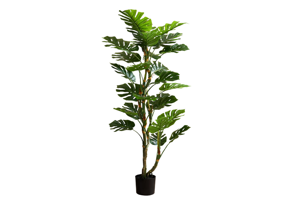 ARTIFICIAL PLANT - 61""H / INDOOR MONSTERA TREE / 7"" POT