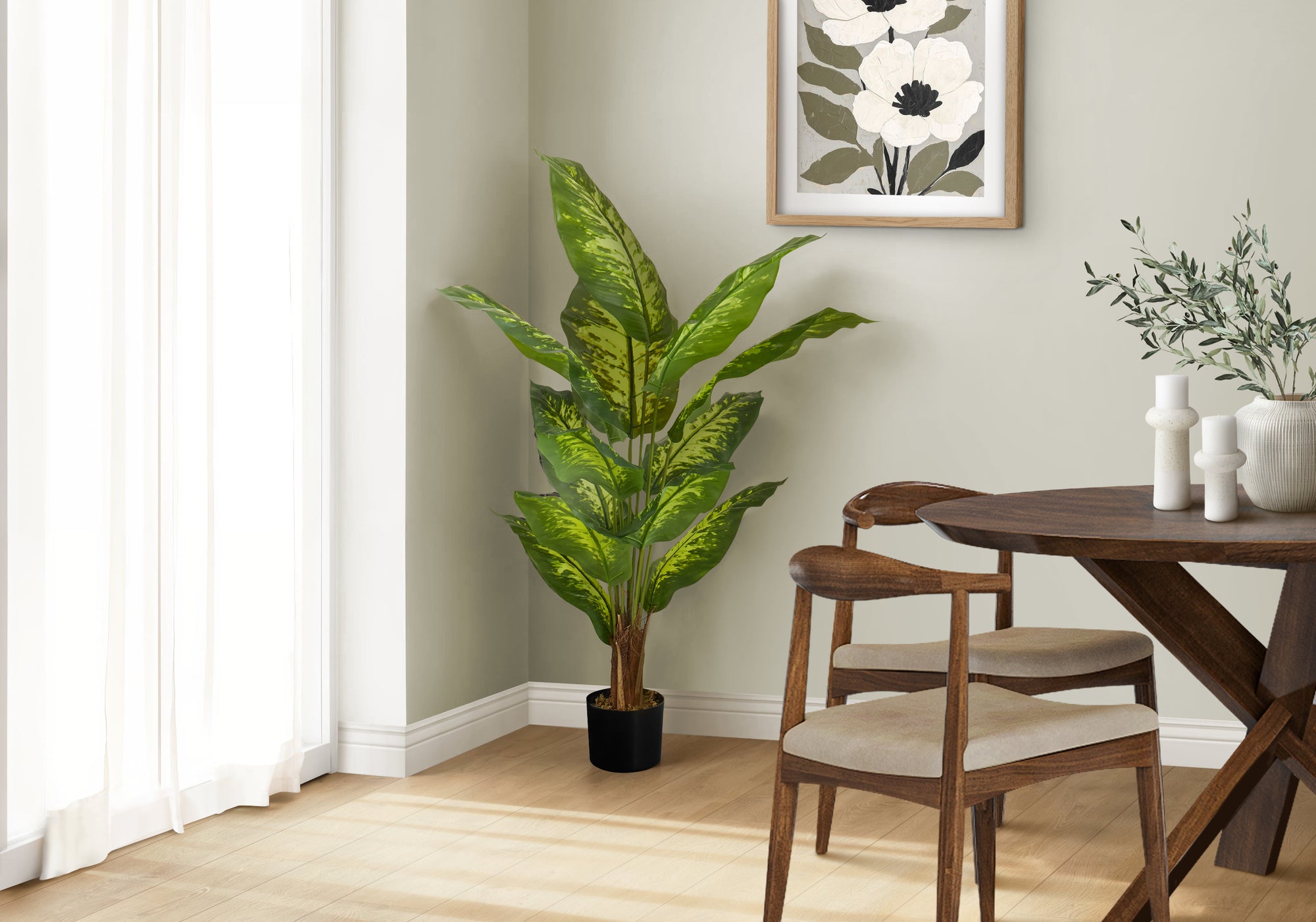 ARTIFICIAL PLANT - 47""H / INDOOR EVERGREEN IN A 5"" POT