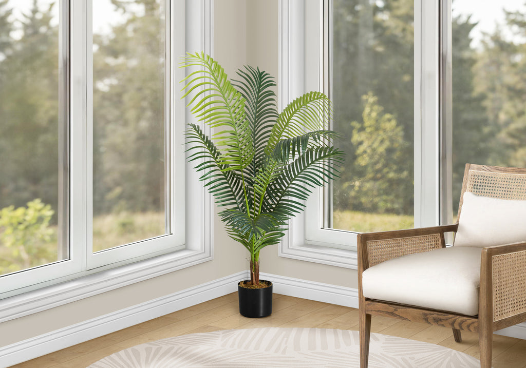ARTIFICIAL PLANT - 47""H / INDOOR PALM TREE IN A 5"" POT