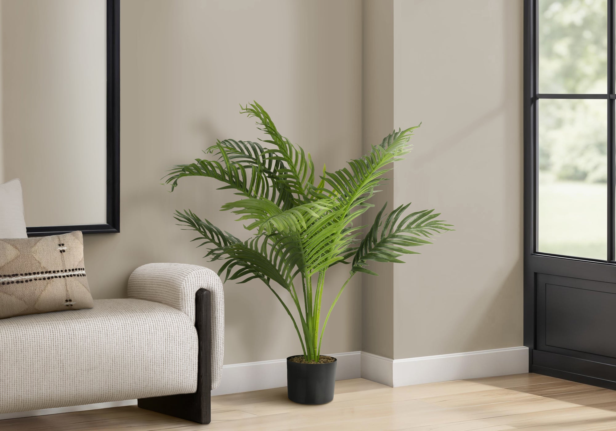 ARTIFICIAL PLANT - 34""H / INDOOR PALM TREE IN A 5"" POT