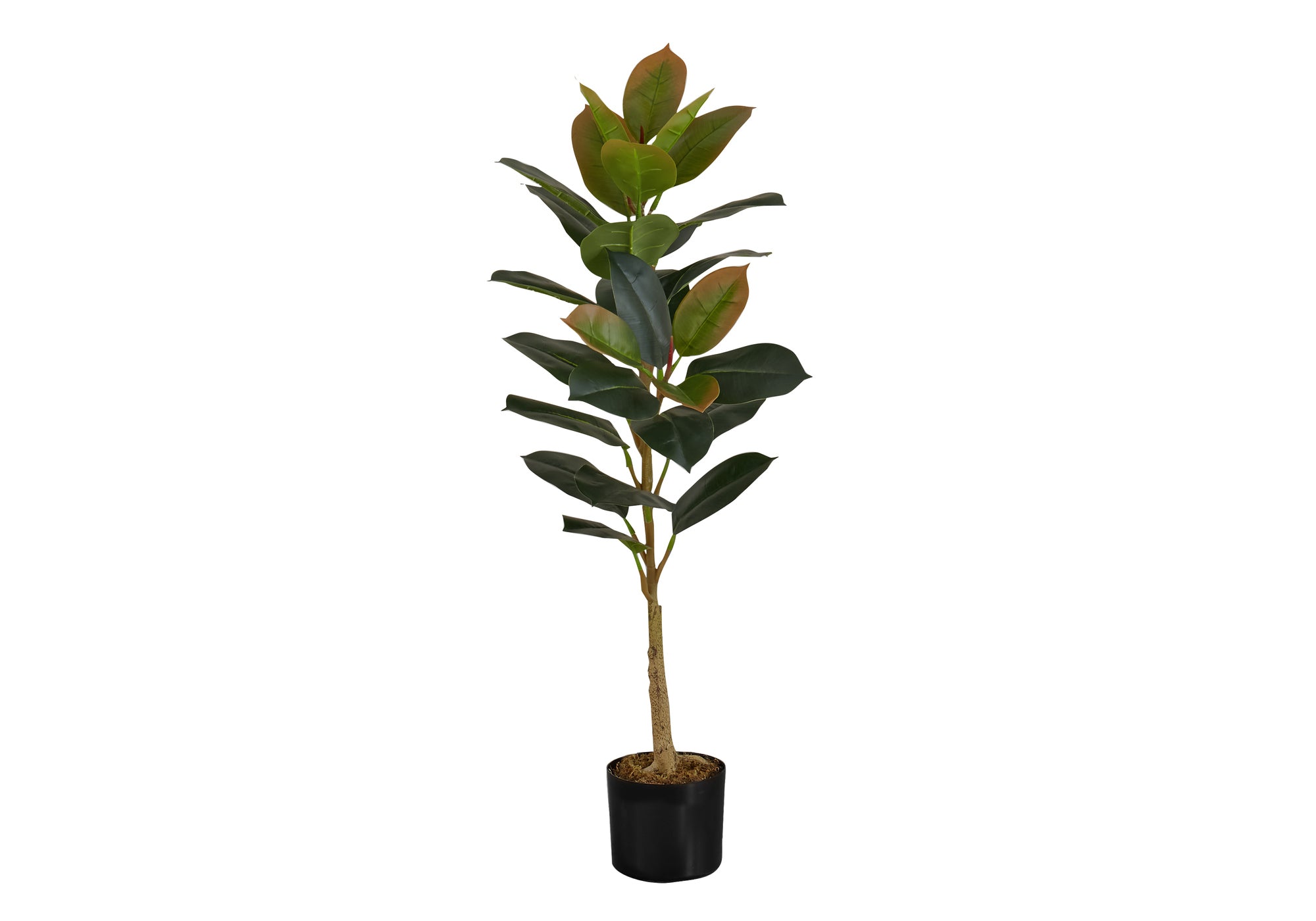ARTIFICIAL PLANT - 40""H / INDOOR RUBBER TREE IN A 5"" POT
