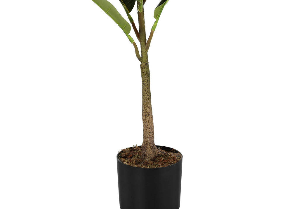 ARTIFICIAL PLANT - 40""H / INDOOR RUBBER TREE IN A 5"" POT