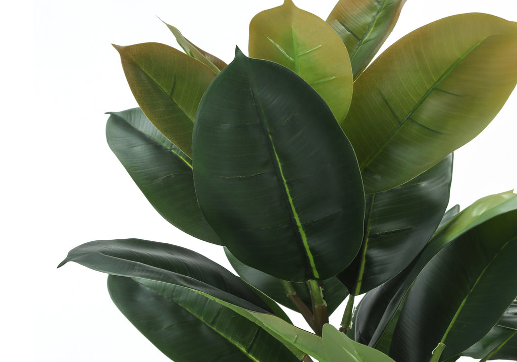 ARTIFICIAL PLANT - 40""H / INDOOR RUBBER TREE IN A 5"" POT