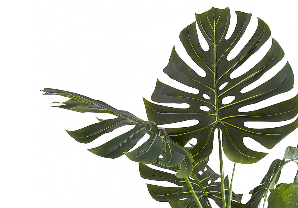 ARTIFICIAL PLANT - 55""H / INDOOR MONSTERA IN A 6"" POT