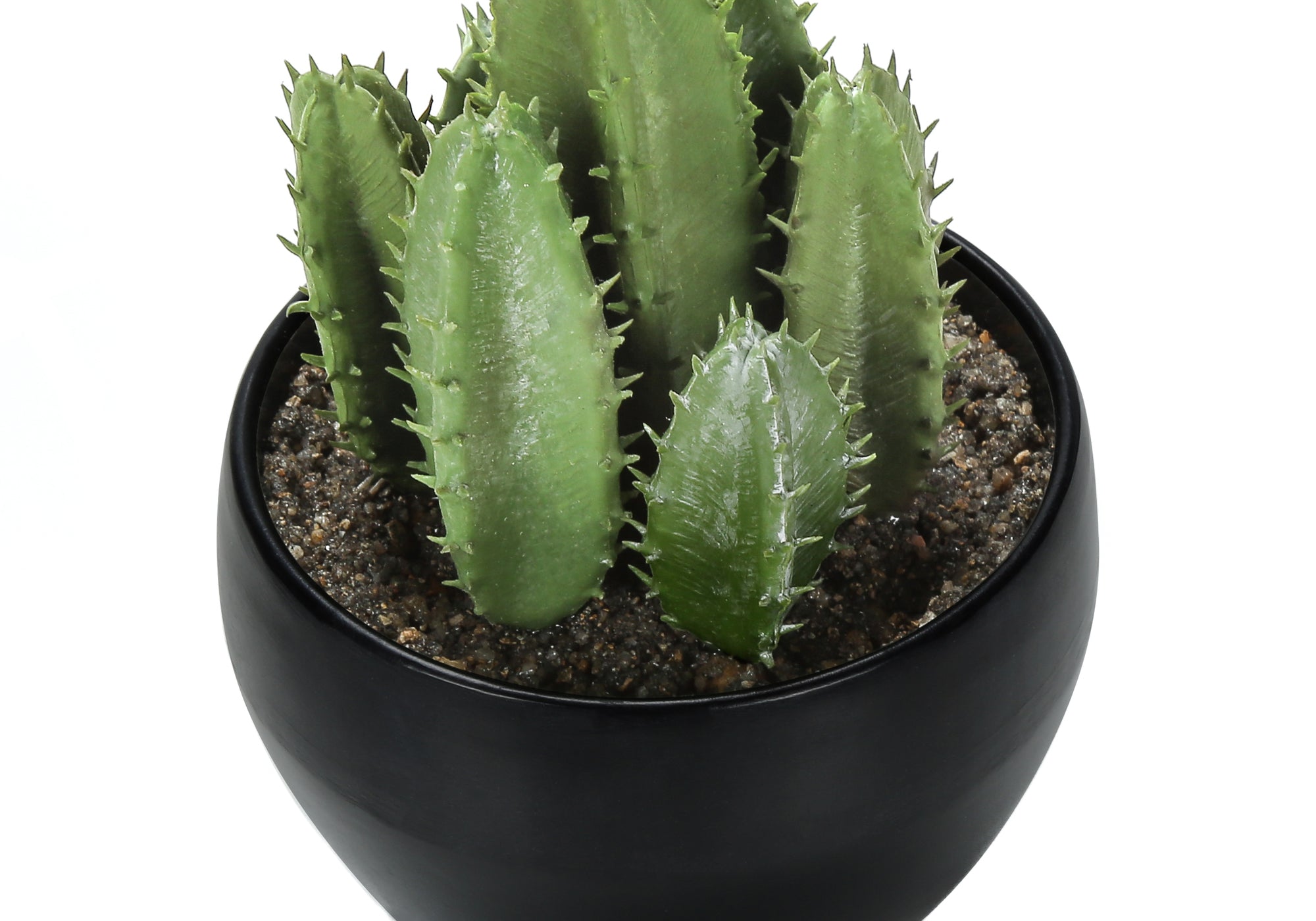 ARTIFICIAL PLANT - 3PCS / 6""H SUCCULENT IN A 3"" BLACK POT