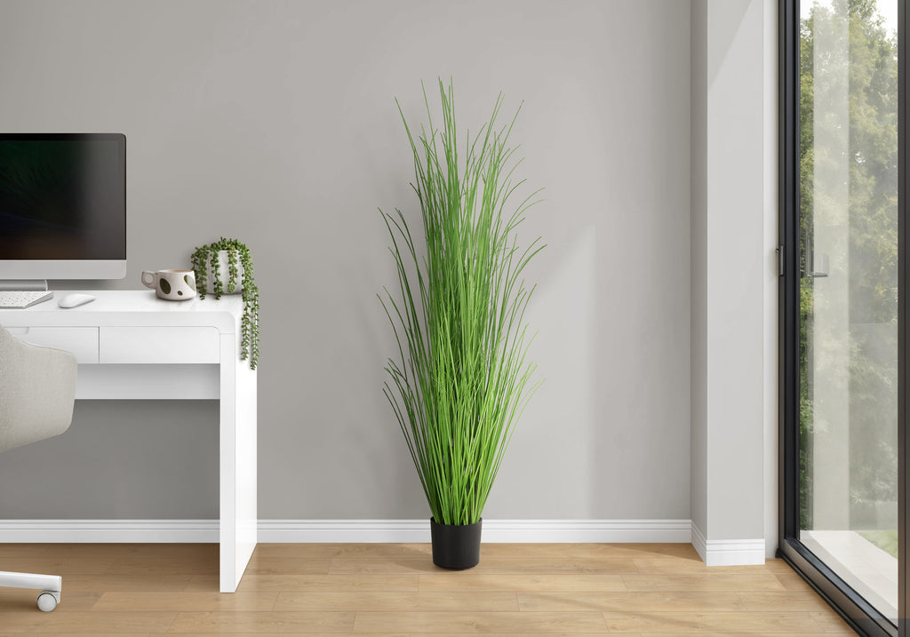 ARTIFICIAL PLANT - 47""H / INDOOR GRASS IN A 5"" POT