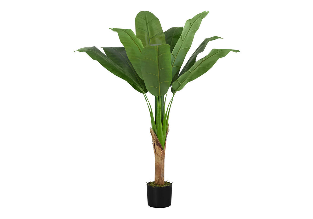 ARTIFICIAL PLANT - 43""H / INDOOR BANANA TREE IN A 5"" POT