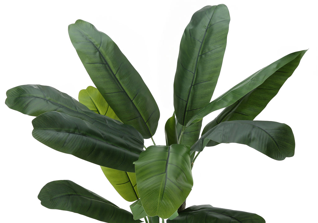 ARTIFICIAL PLANT - 55""H / INDOOR BANANA TREE IN A 6"" POT
