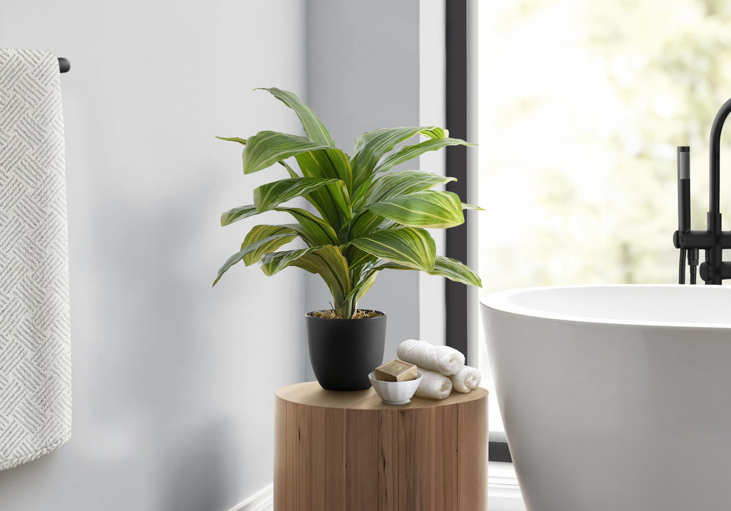 ARTIFICIAL PLANT - 17""H / INDOOR DRACAENA IN A 4"" POT