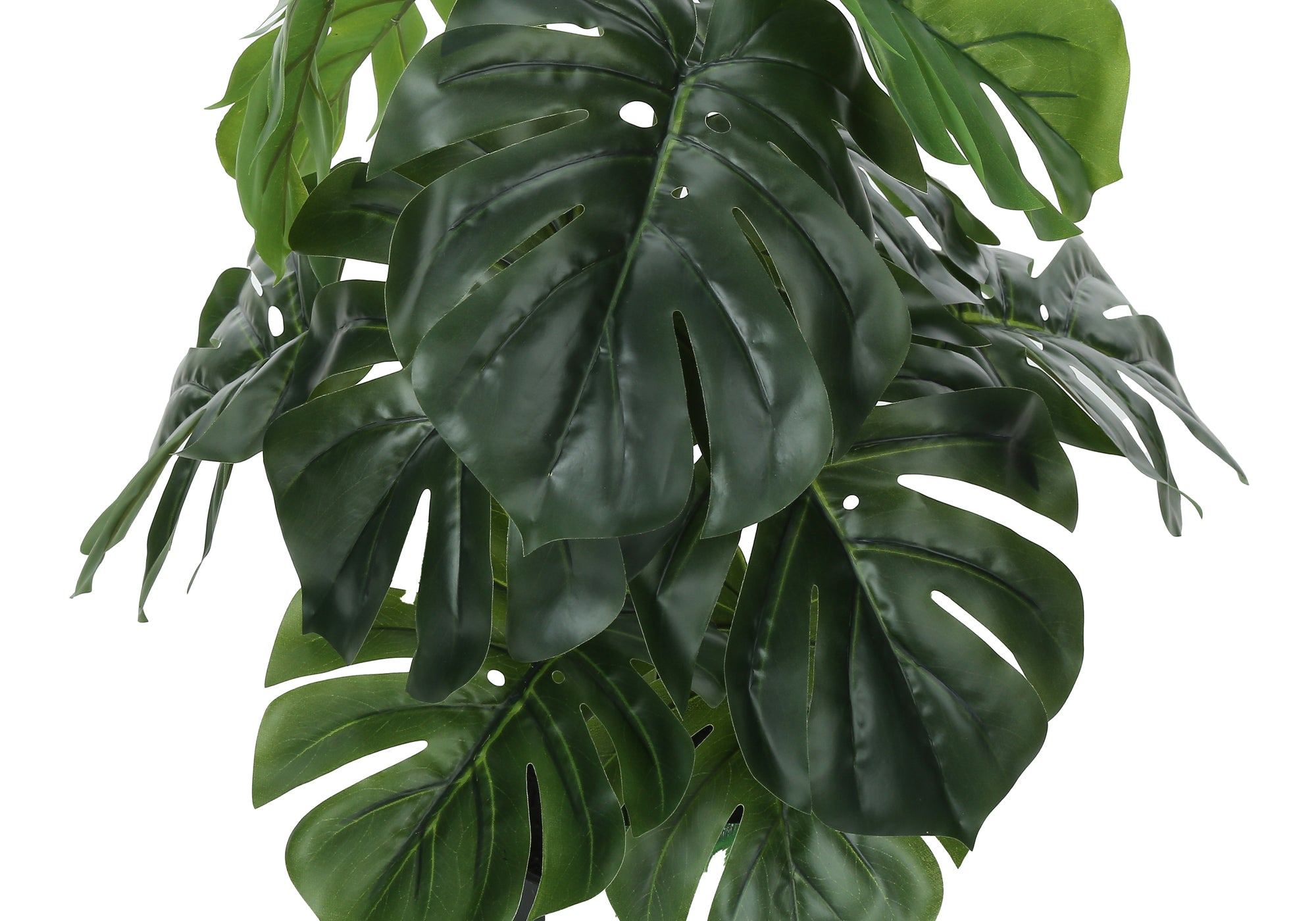 ARTIFICIAL PLANT - 24""H / INDOOR MONSTERA / 5"" BLACK POT