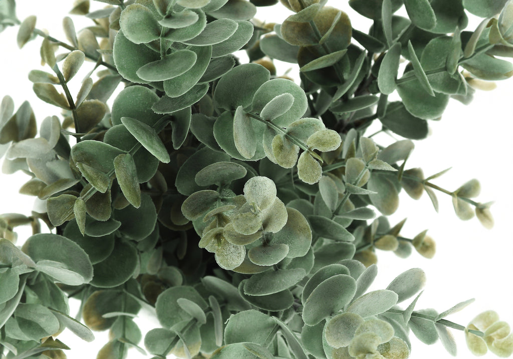 ARTIFICIAL PLANT - 2PCS / 13""H EUCALYPTUS/ GRASS/ 4"" POT
