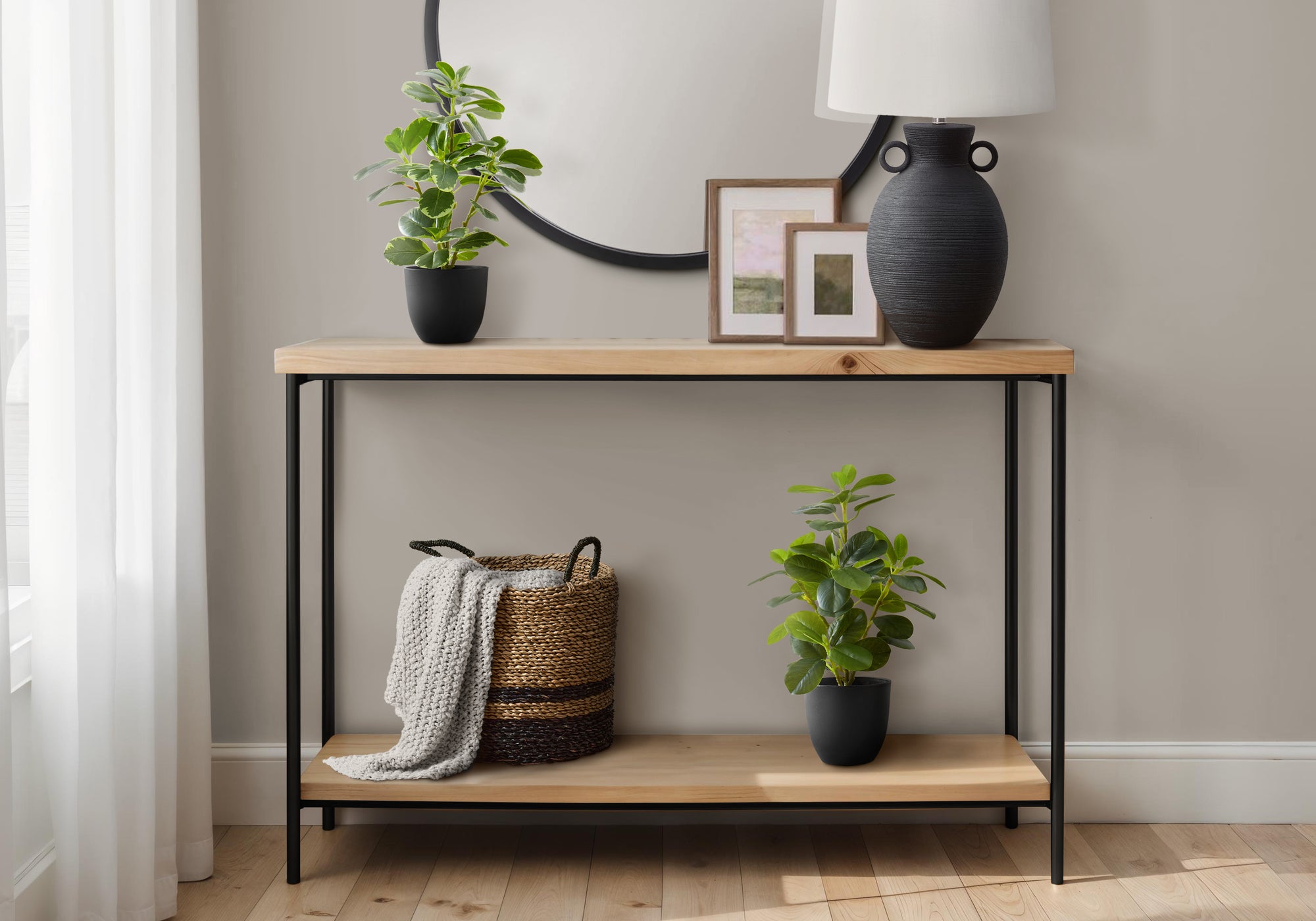 ARTIFICIAL PLANT - 2PCS / 14""H FICUS ELASTICA IN 4"" POT