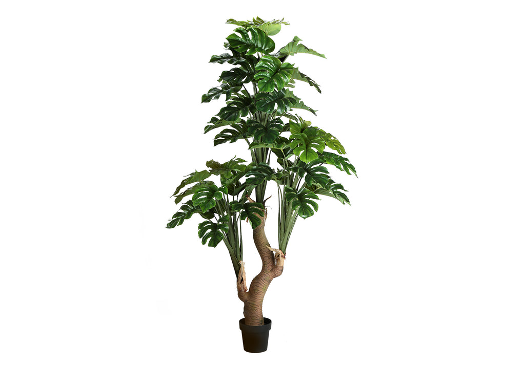 ARTIFICIAL PLANT - 83""H / INDOOR MONSTERA IN A 8"" POT