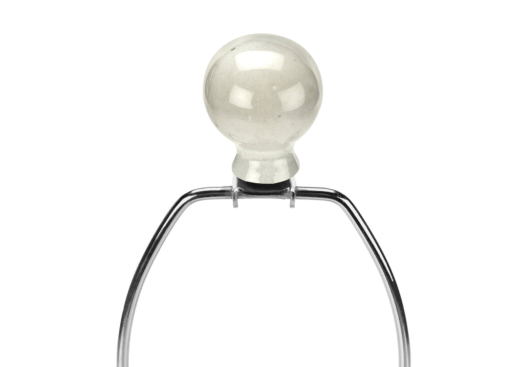 LIGHTING - 31""H TABLE LAMP CREAM CERAMIC / BEIGE SHADE