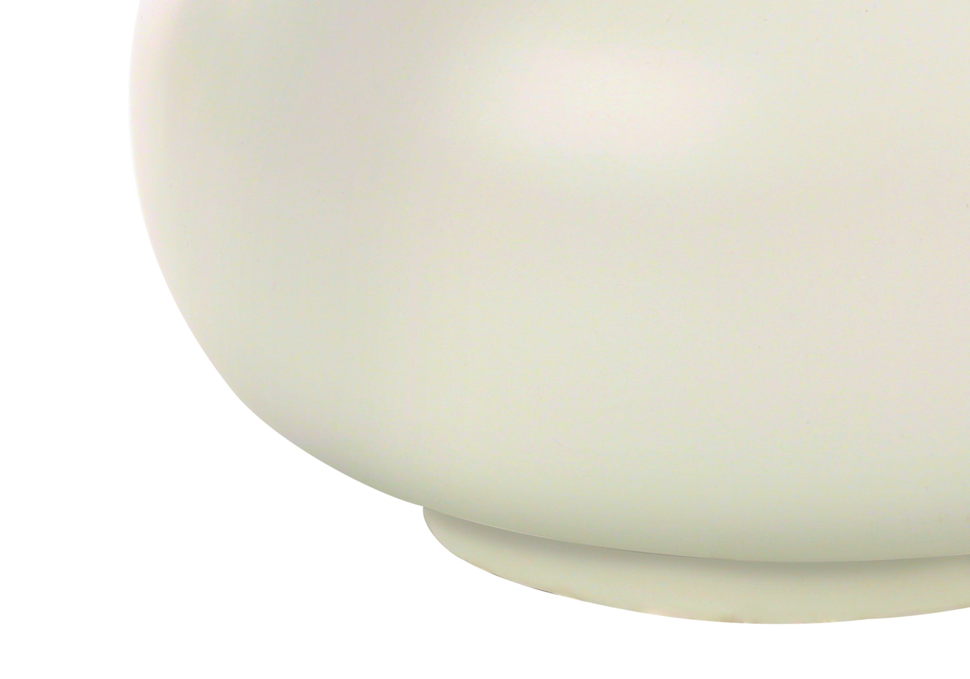 LIGHTING - 25""H TABLE LAMP CREAM CERAMIC / IVORY SHADE