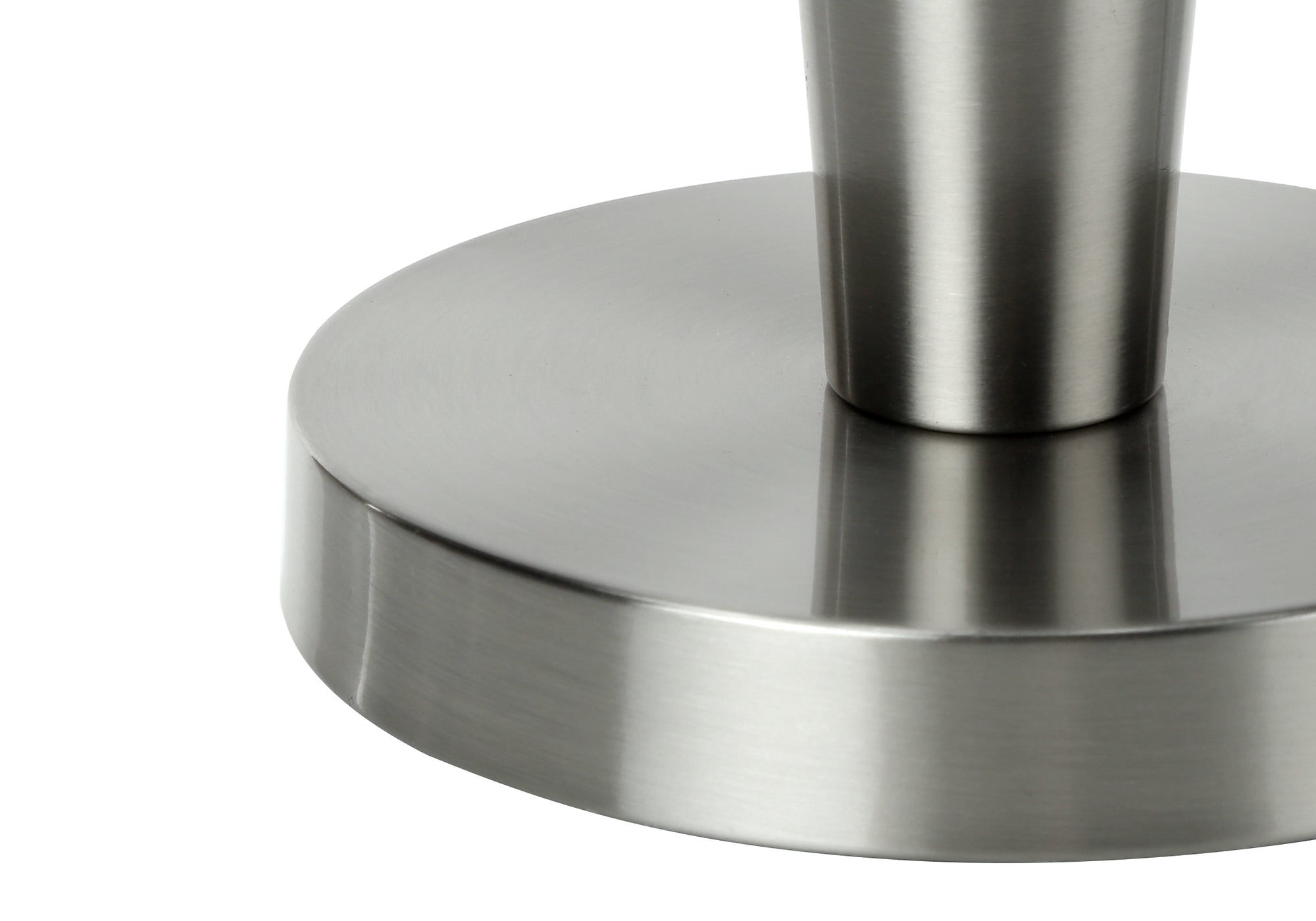 LIGHTING - 2PCS / 24""H TABLE LAMP NICKEL / GREY / USB