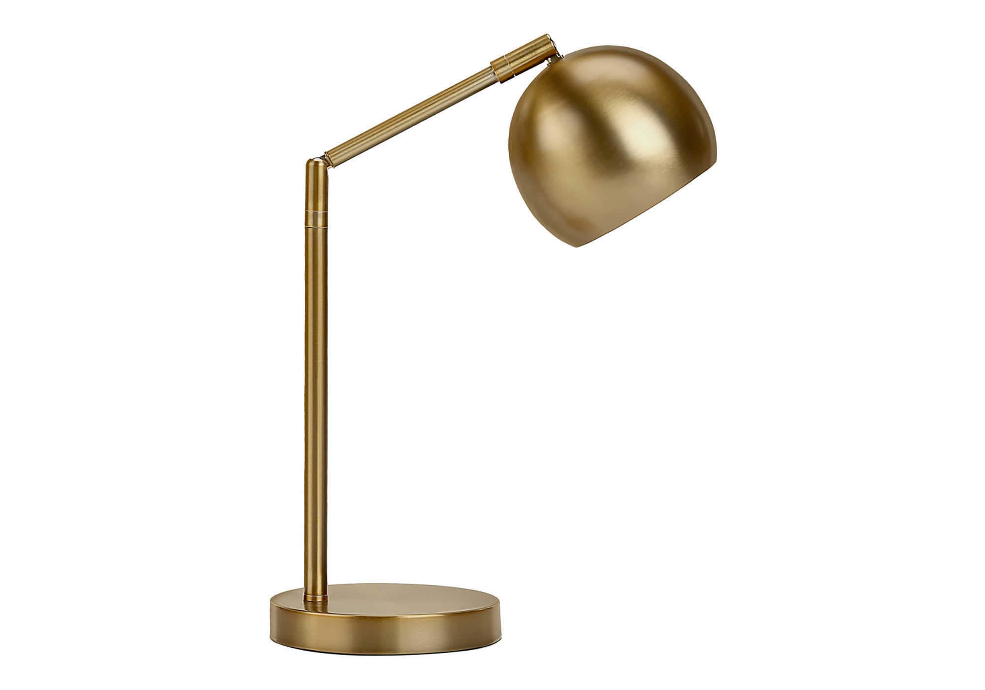 LIGHTING - 19""H TABLE LAMP GOLD METAL / GOLD SHADE