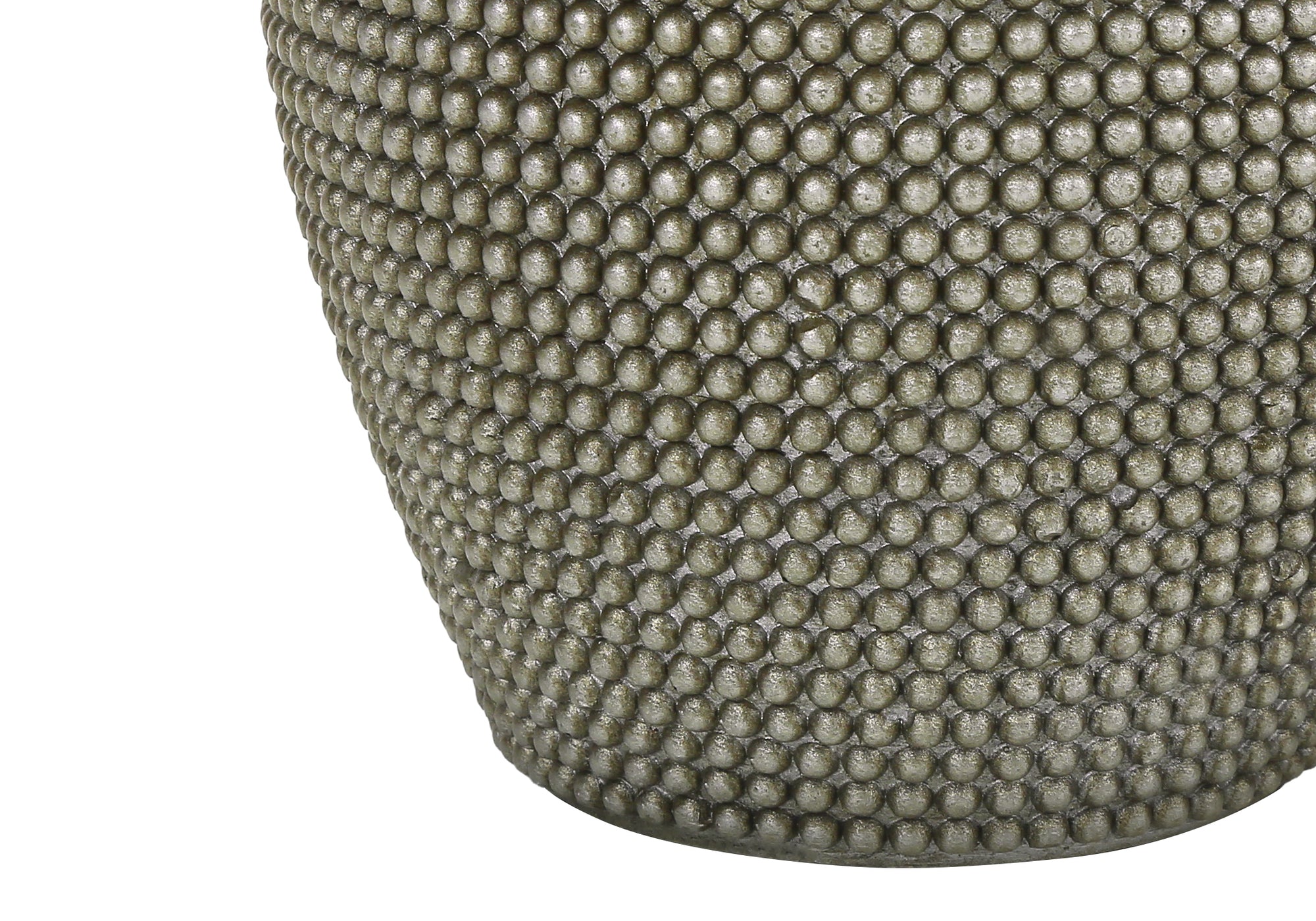 LIGHTING - 24""H TABLE LAMP GREY RESIN / IVORY SHADE