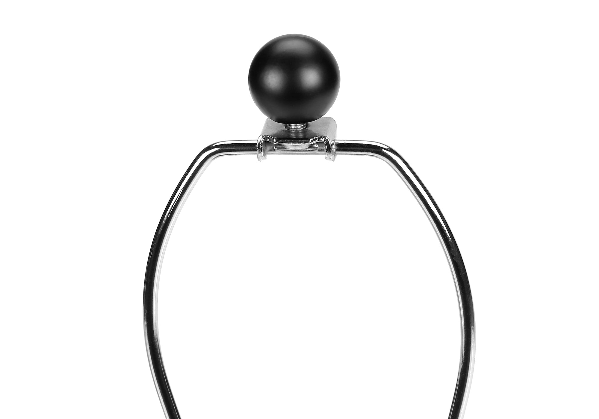 LIGHTING - 24""H TABLE LAMP BLACK CONCRETE / GREY SHADE