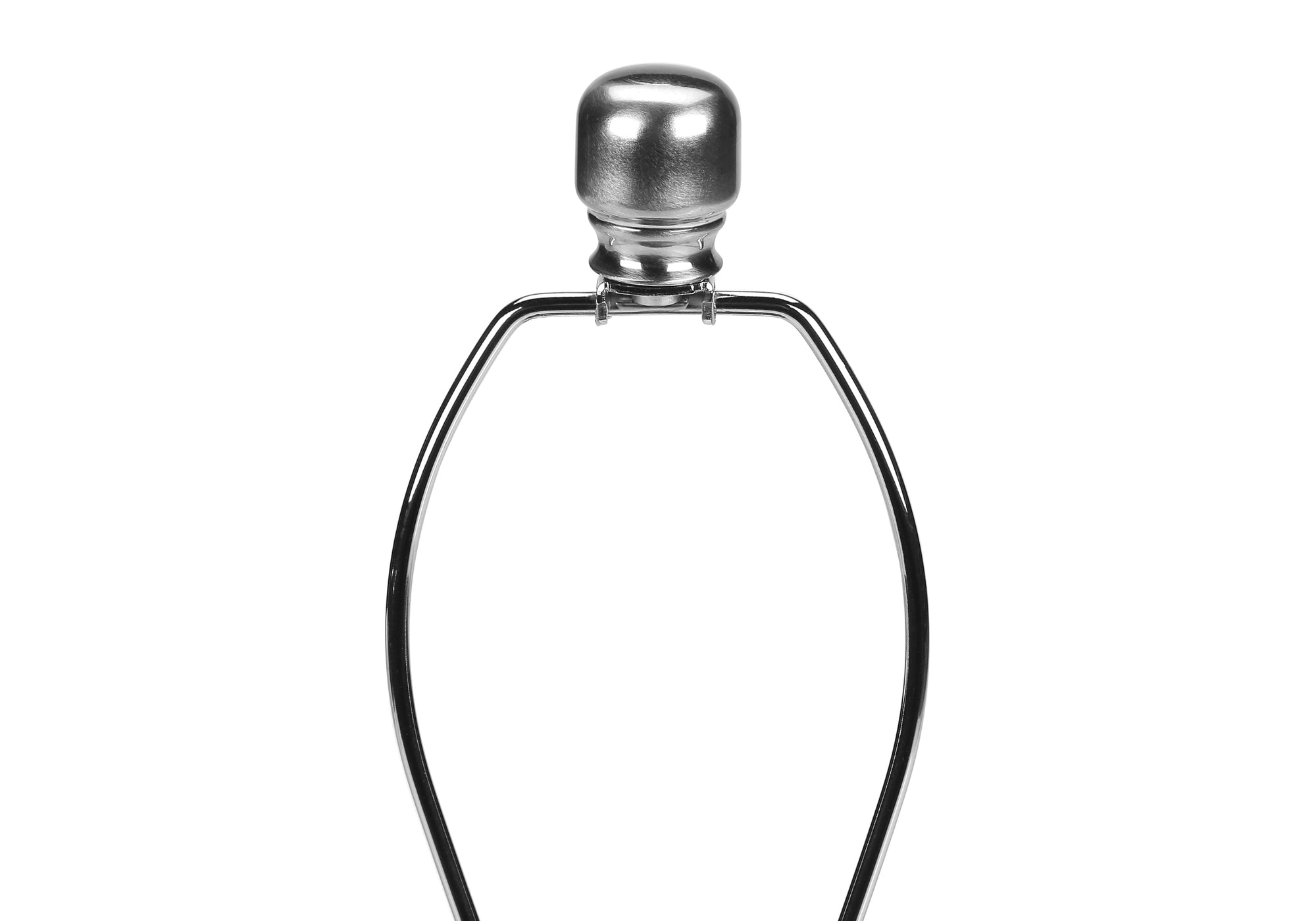 LIGHTING - 26""H TABLE LAMP BLACK CERAMIC / IVORY SHADE