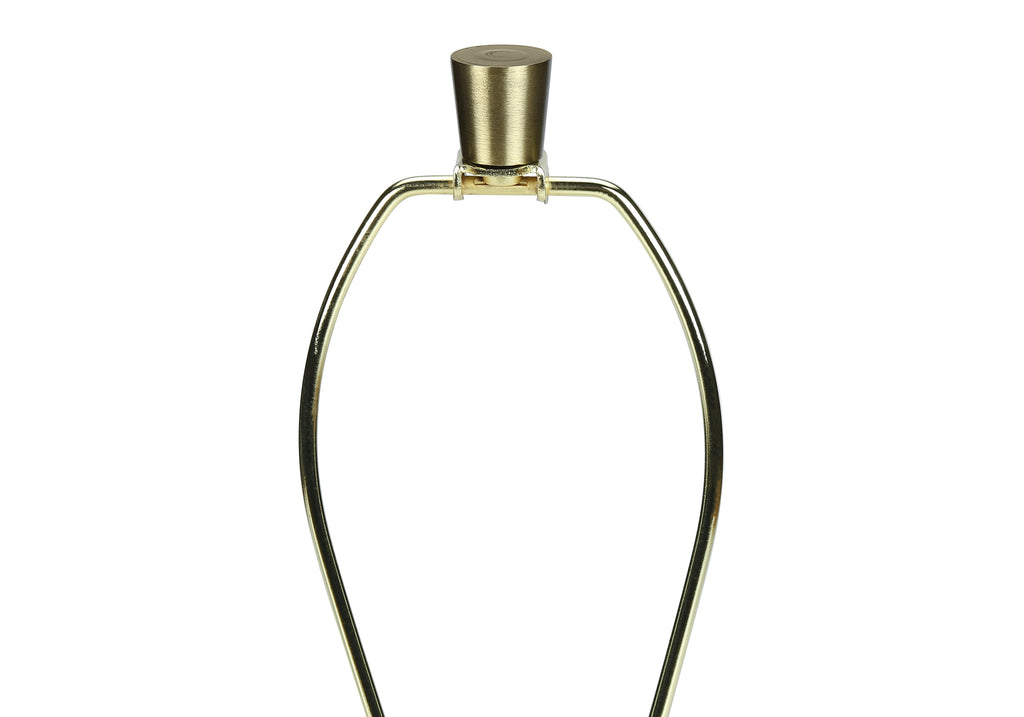 LIGHTING - 28""H TABLE LAMP CREAM RESIN / IVORY SHADE