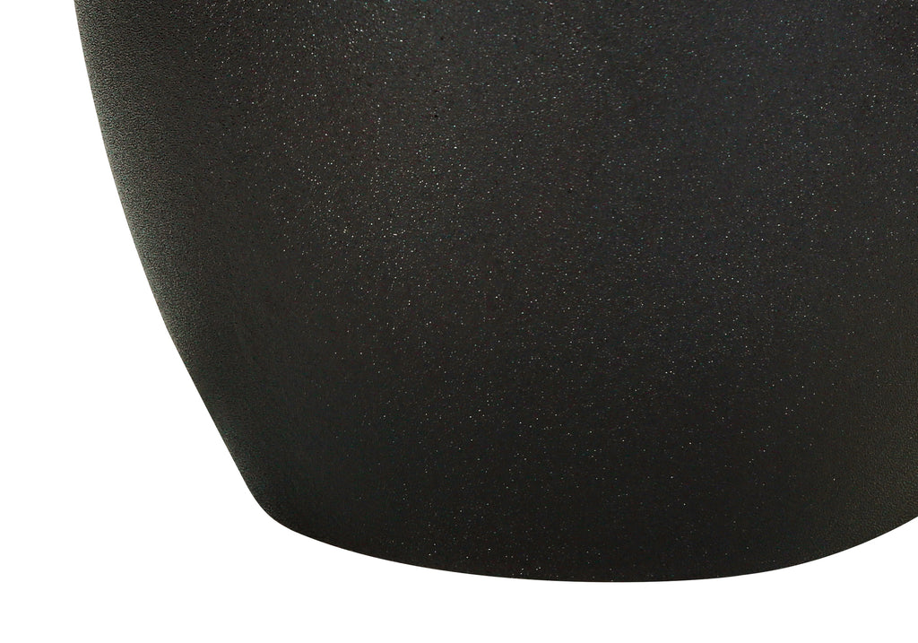 LIGHTING - 22""H TABLE LAMP BLACK CERAMIC / IVORY SHADE