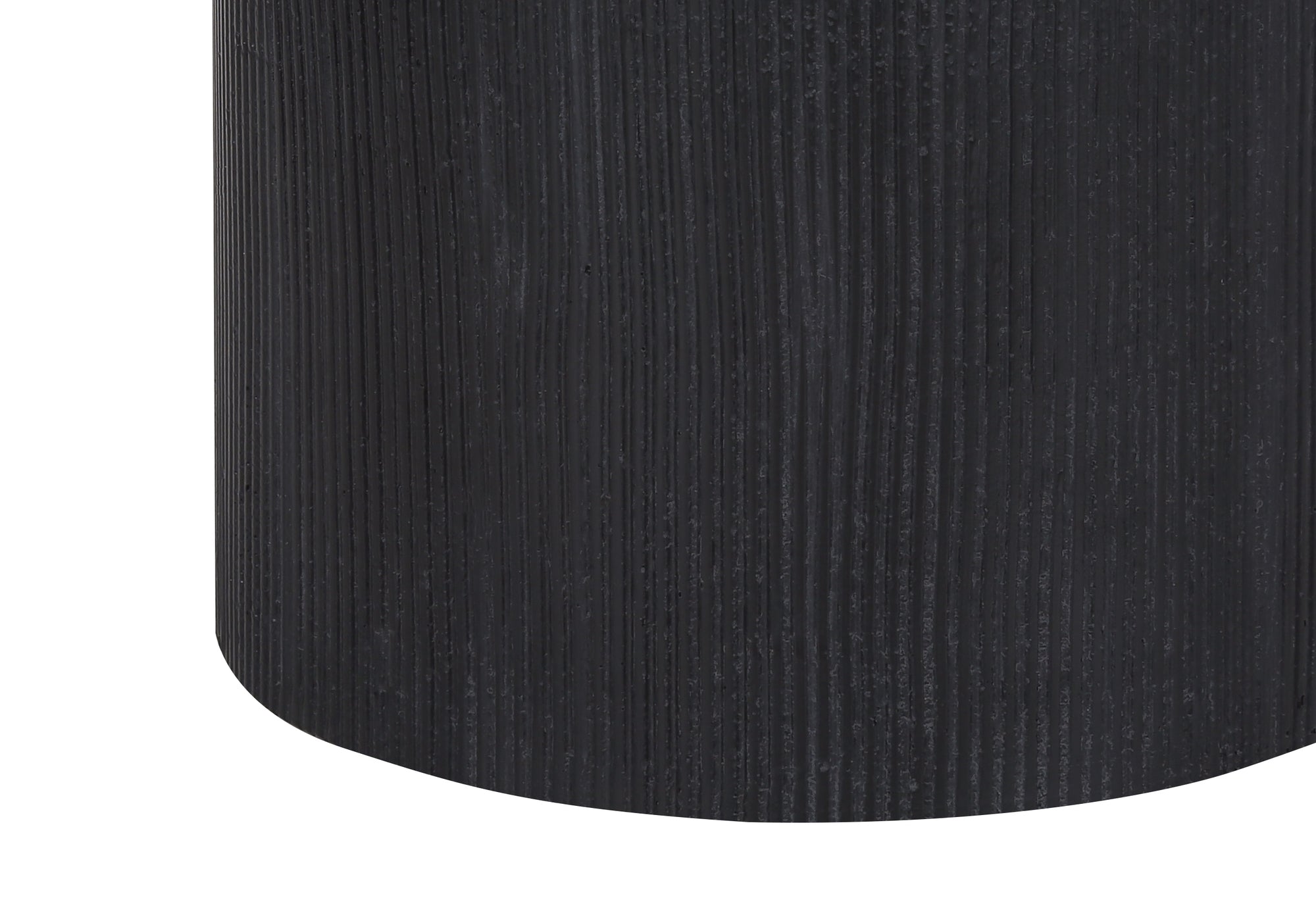 LIGHTING - 24""H TABLE LAMP BLACK CONCRETE / IVORY SHADE