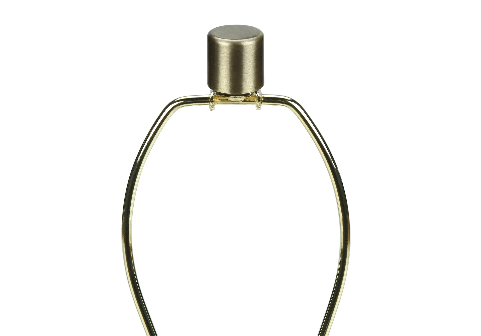 LIGHTING - 24""H TABLE LAMP BLACK CONCRETE / IVORY SHADE