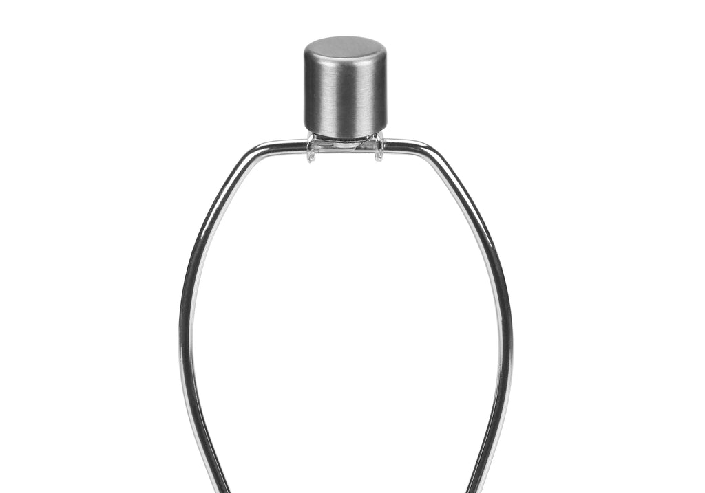 LIGHTING - 29""H TABLE LAMP GREY RESIN / IVORY SHADE