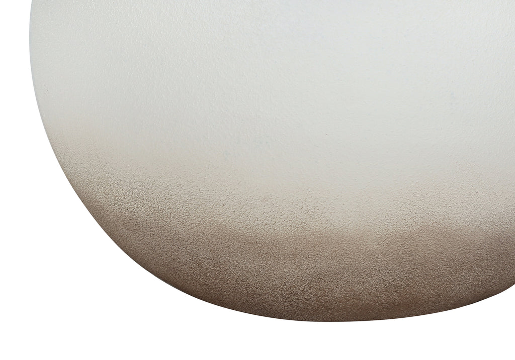 LIGHTING - 21""H TABLE LAMP CREAM CERAMIC / IVORY SHADE