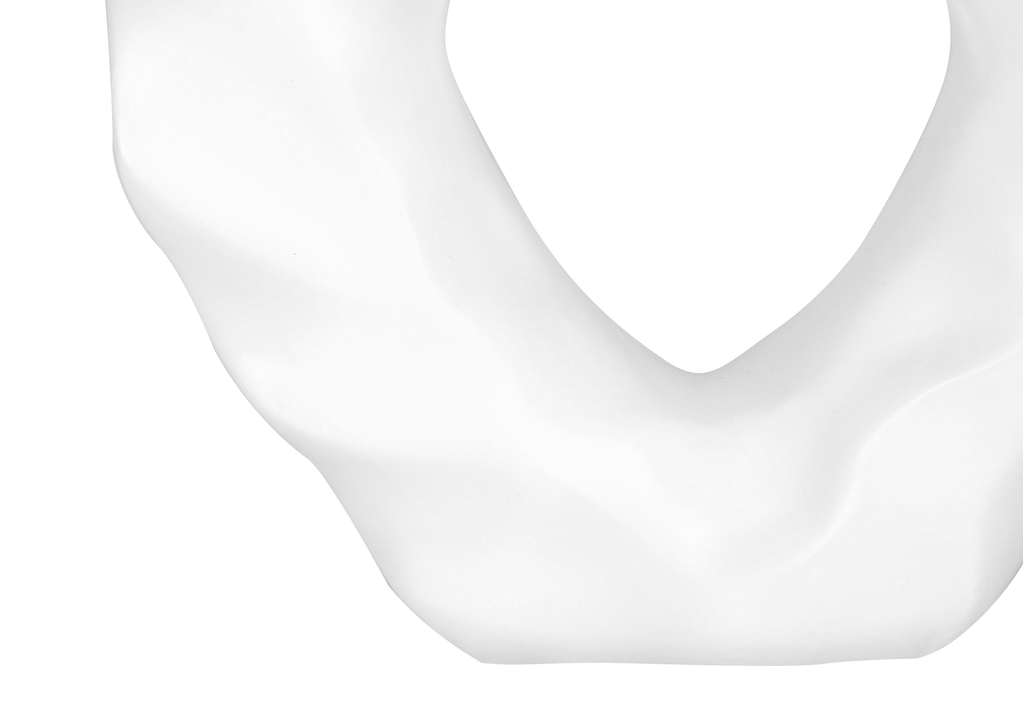 LIGHTING - 25""H TABLE LAMP CREAM RESIN / IVORY SHADE