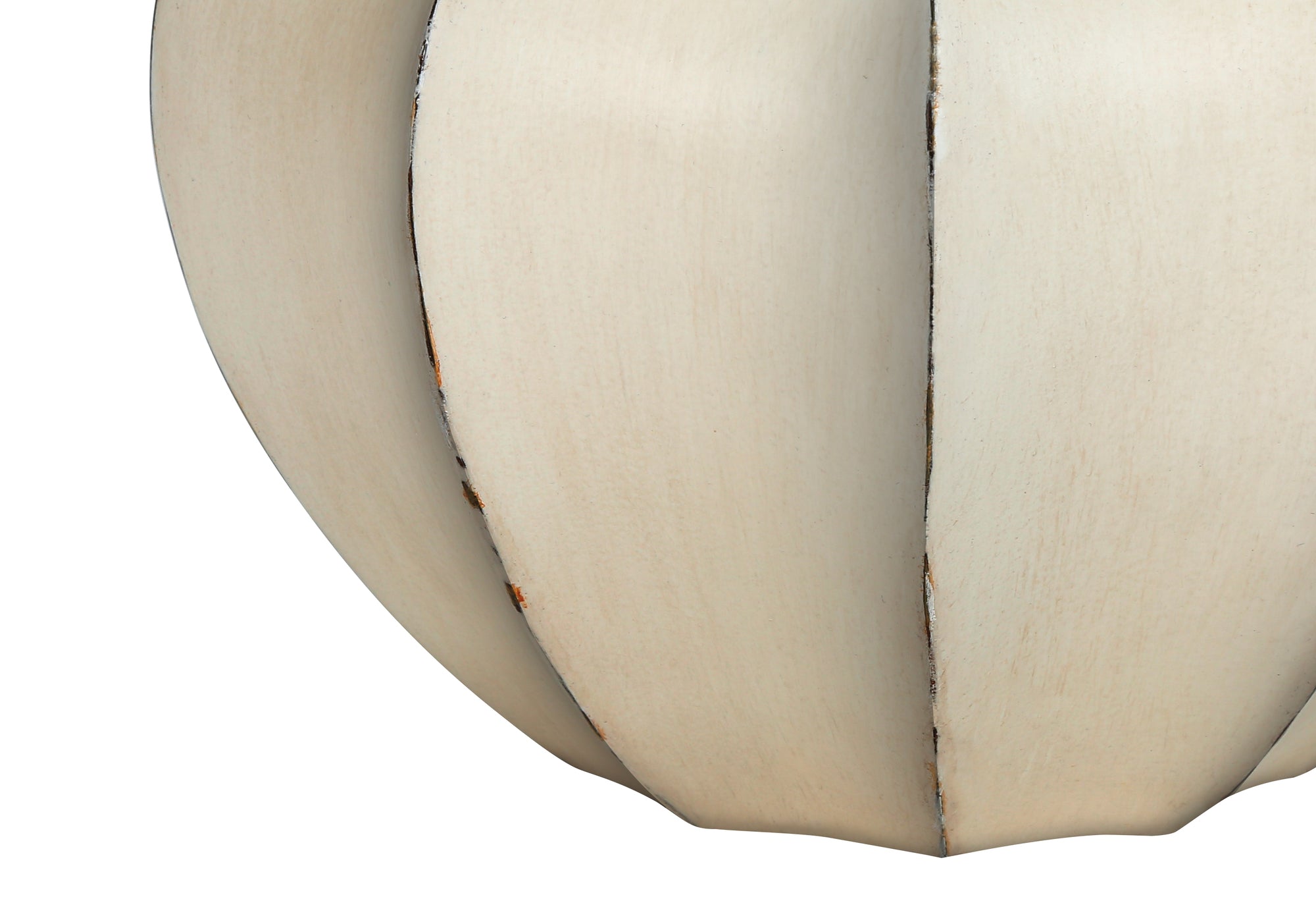 LIGHTING - 21""H TABLE LAMP CREAM RESIN  / IVORY SHADE