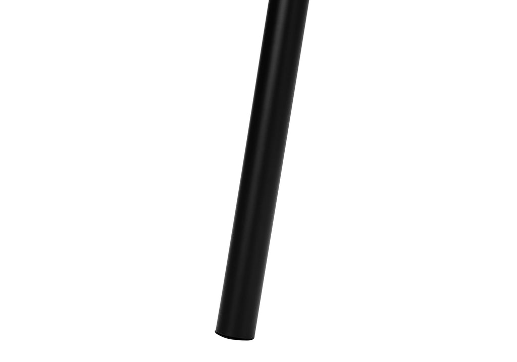 LIGHTING - 63""H TRIPOD FLOOR LAMP BLACK METAL / IVORY