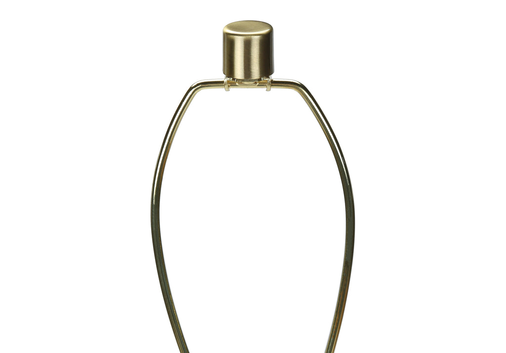 LIGHTING - 63""H TRIPOD FLOOR LAMP BRASS METAL / IVORY