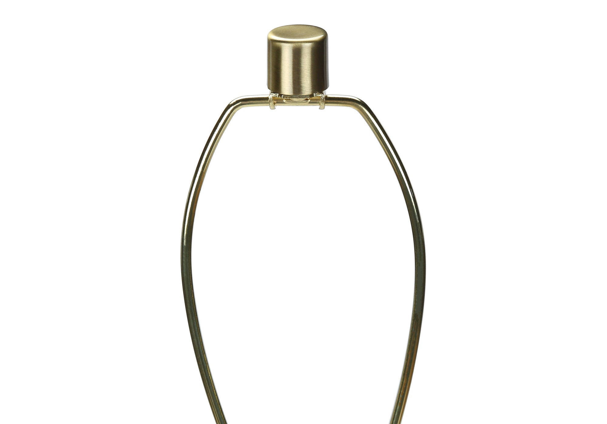 LIGHTING - 63""H TRIPOD FLOOR LAMP BRASS METAL / IVORY
