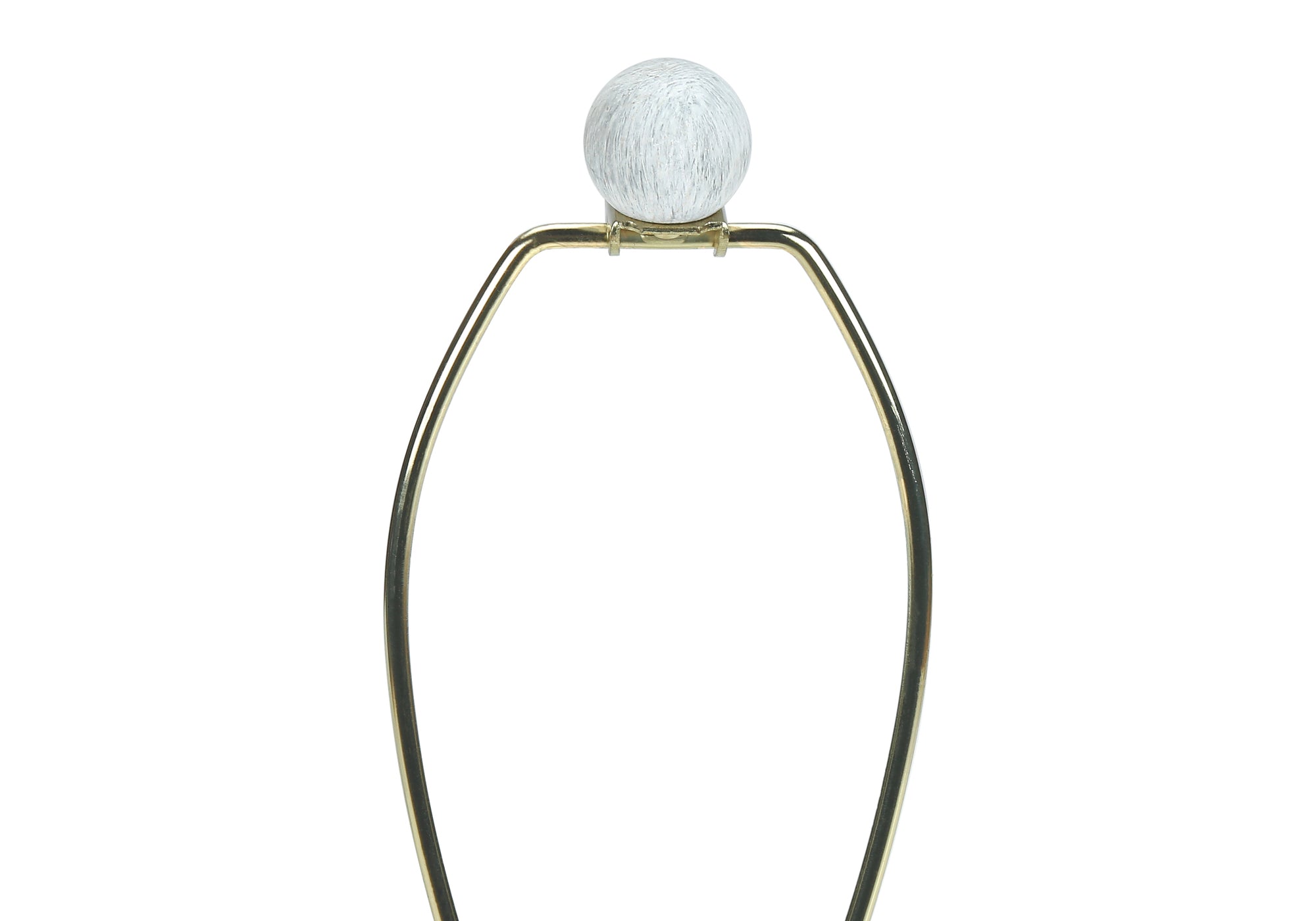 LIGHTING - 28""H TABLE LAMP CREAM RESIN / IVORY SHADE