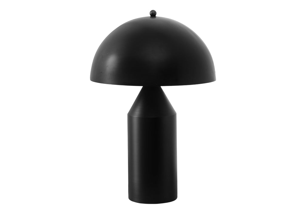 LIGHTING - 23""H TABLE LAMP BLACK METAL / METAL SHADE