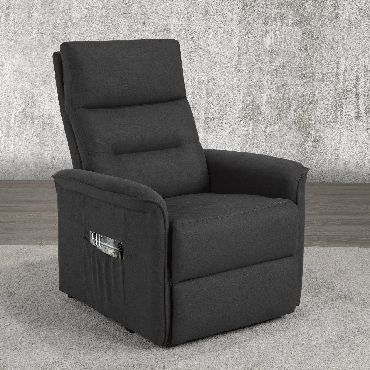 RECLINER LIFT CHAIR, DARK GREY