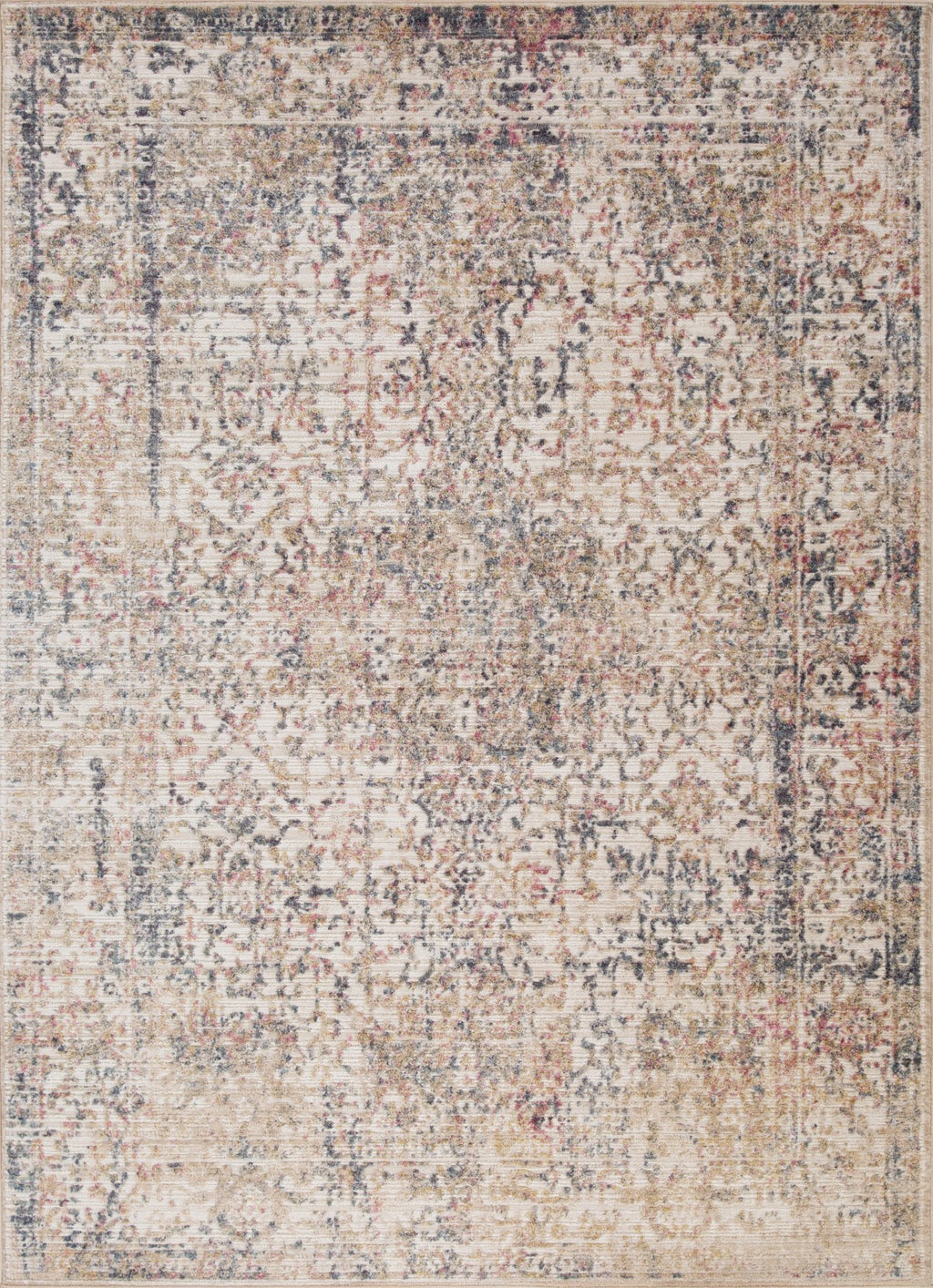 5 X 8 AREA RUG - IVORY/BEIGE