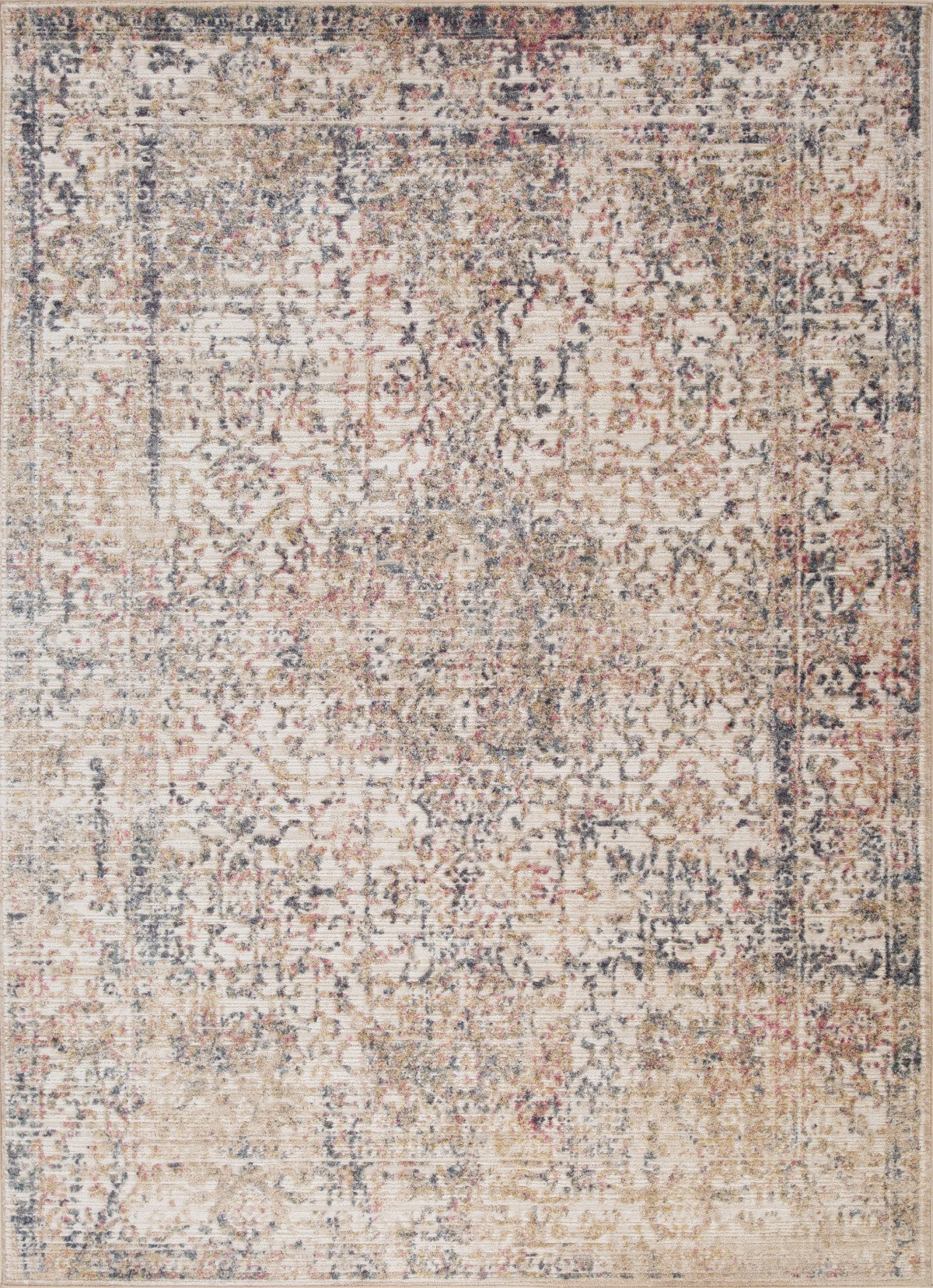 5 X 8 AREA RUG - IVORY/BEIGE