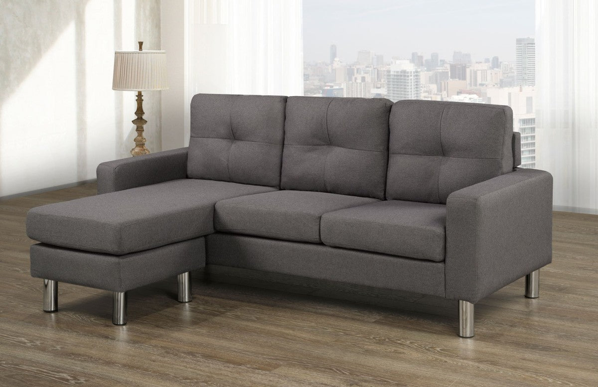 SECTIONAL - DARK GREY