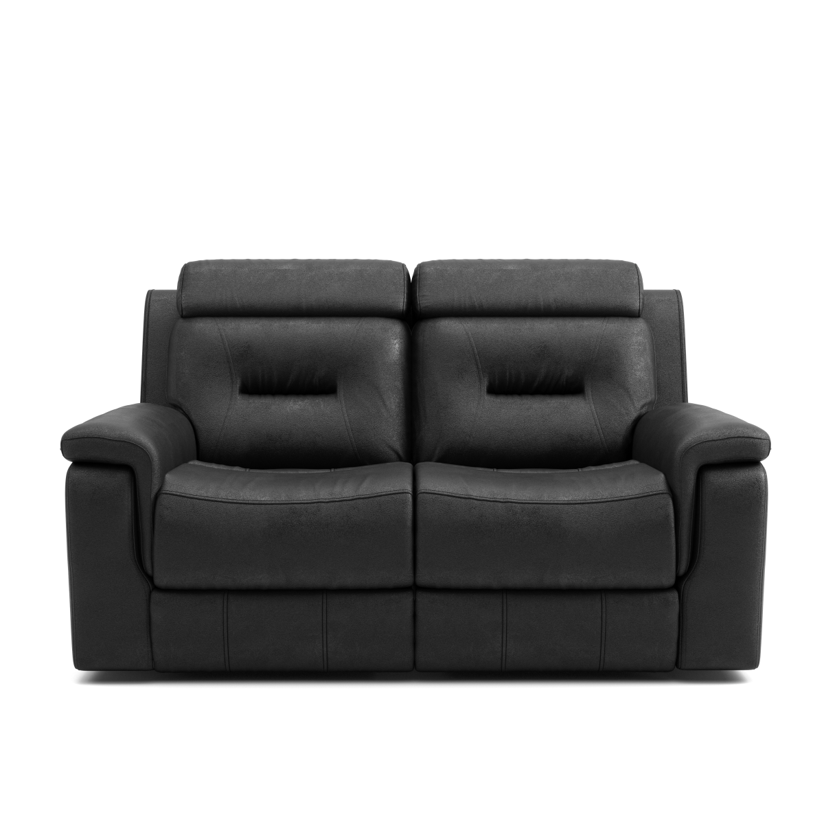 RECLINER LOVE SEAT - BLACK