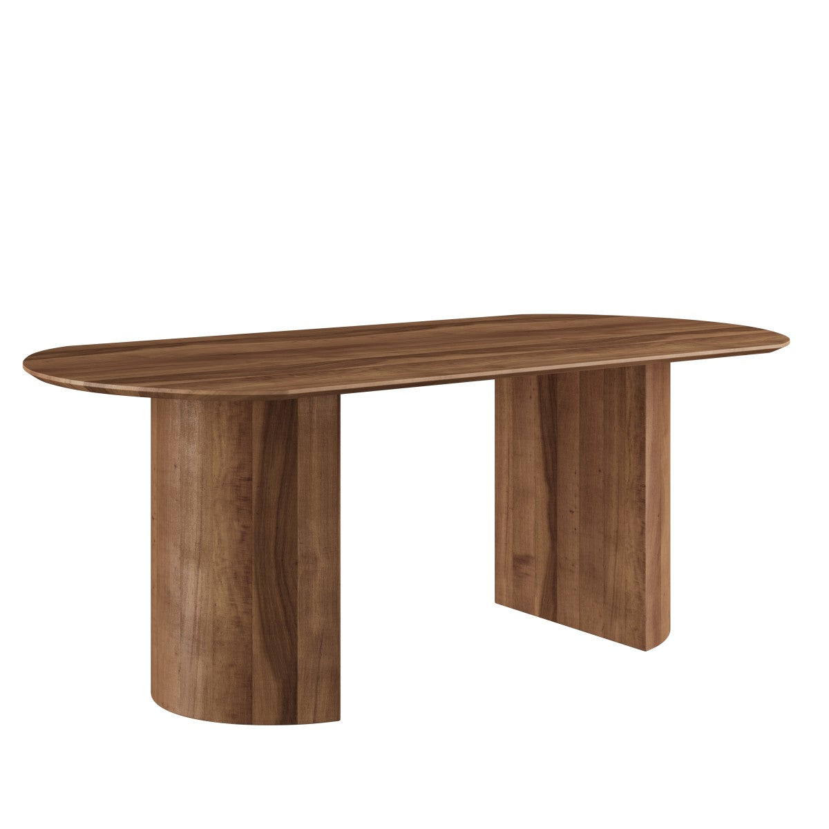 DINING TABLE, LIGHT BROWN (OPEN BOX)