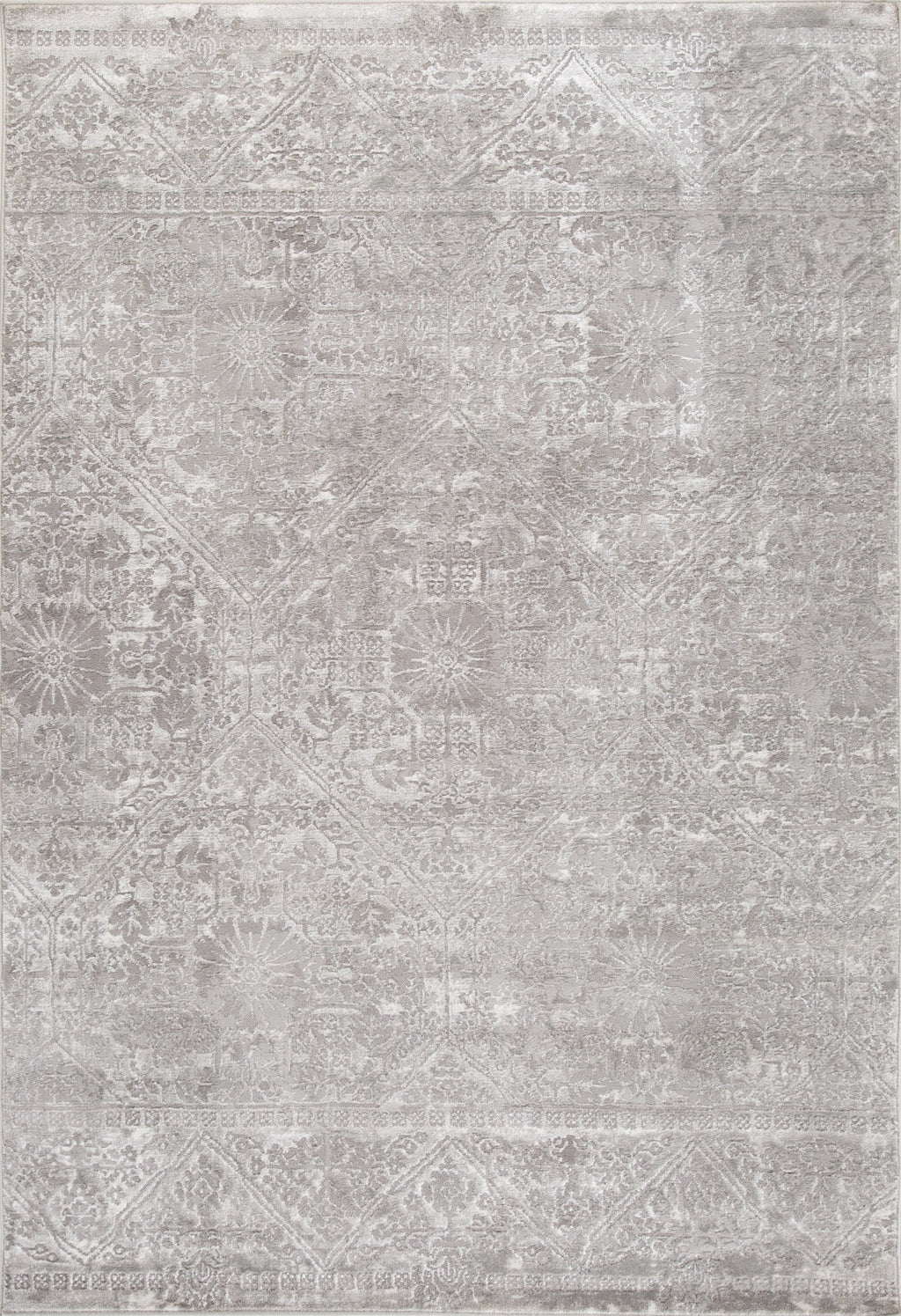 8 X 11 AREA RUG - GREY
